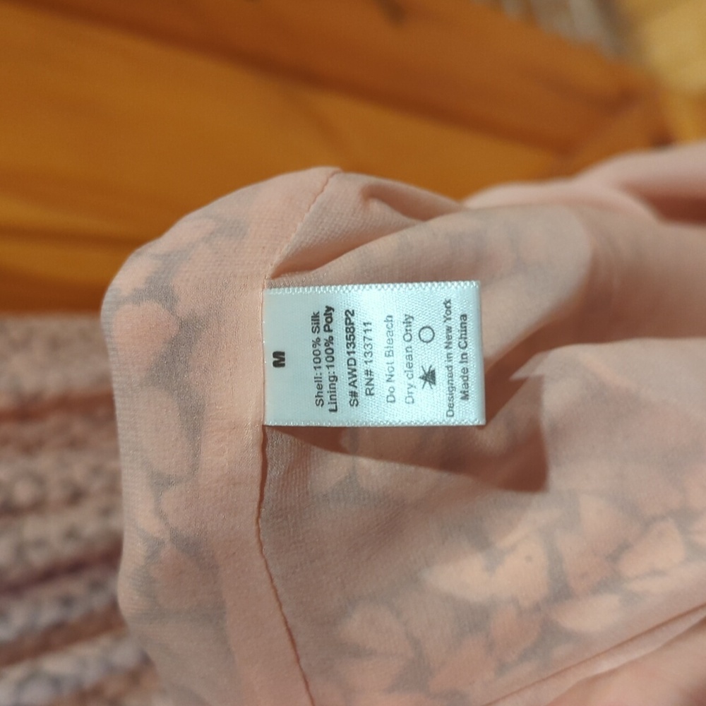 100% Silk Anthropologie Maxi Dress - Picture 7 of 8